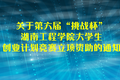 關(guān)于第六屆“挑戰(zhàn)杯”湖南工程學(xué)院大學(xué)生  創(chuàng)業(yè)計(jì)劃競(jìng)賽立項(xiàng)資助的通知